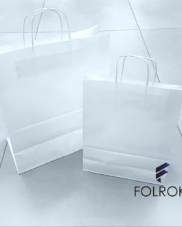 torby papierowe białe folrok folia