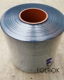 PVC foil, heat-shrinkable 150 mm / 18 microns HALF-SLEEVE